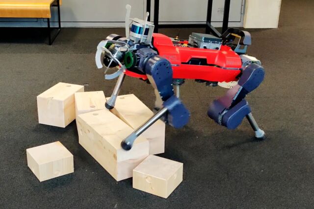 These virtual obstacle courses help real robots learn to walk
