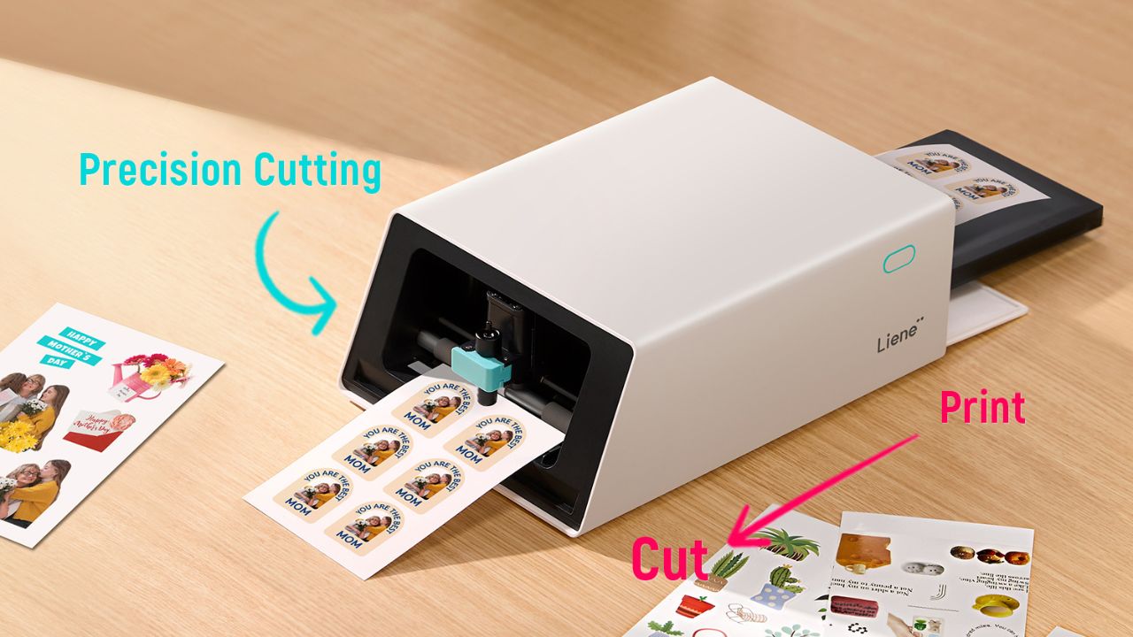 Design, Print, and Cut Anywhere with Liene PixCut S1